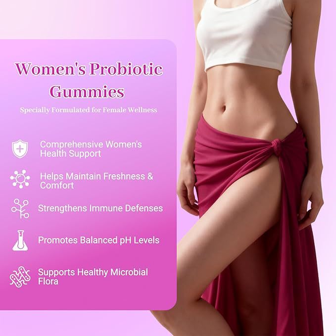 Pineapple Women's Probiotic + Slippery Elm Gummies