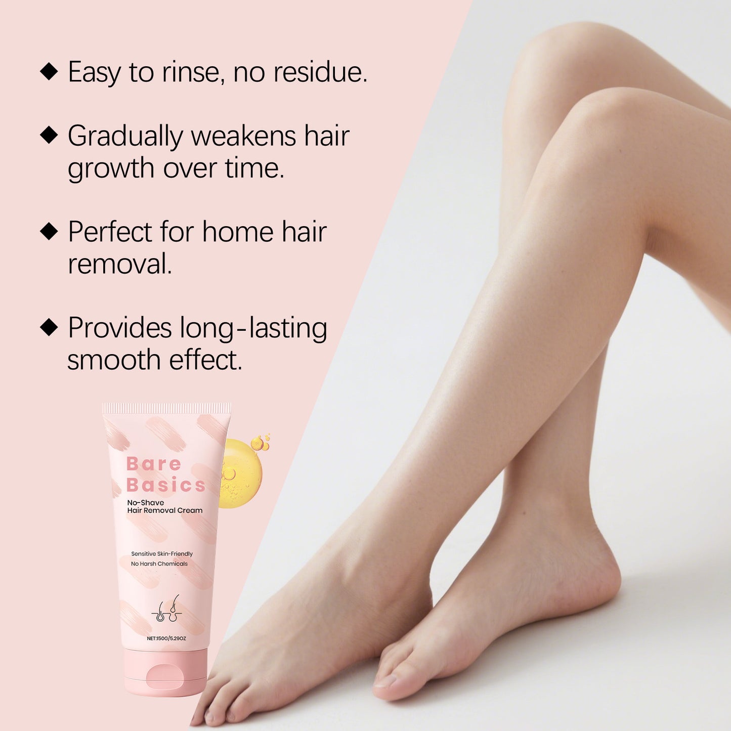 No-Shave Hair Removal Cream