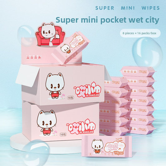 Super Mini Wet Wipes
