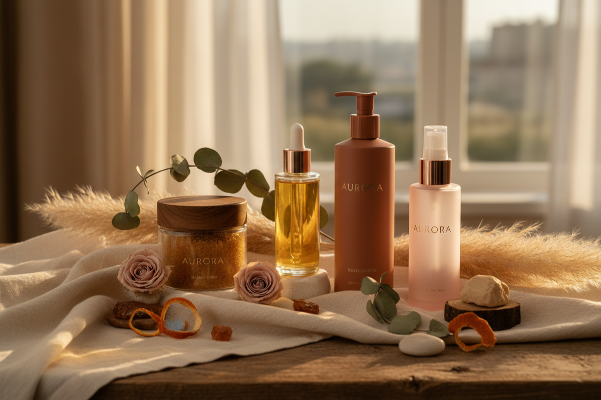 Skin & Body Care - Earthy Luxe Style
