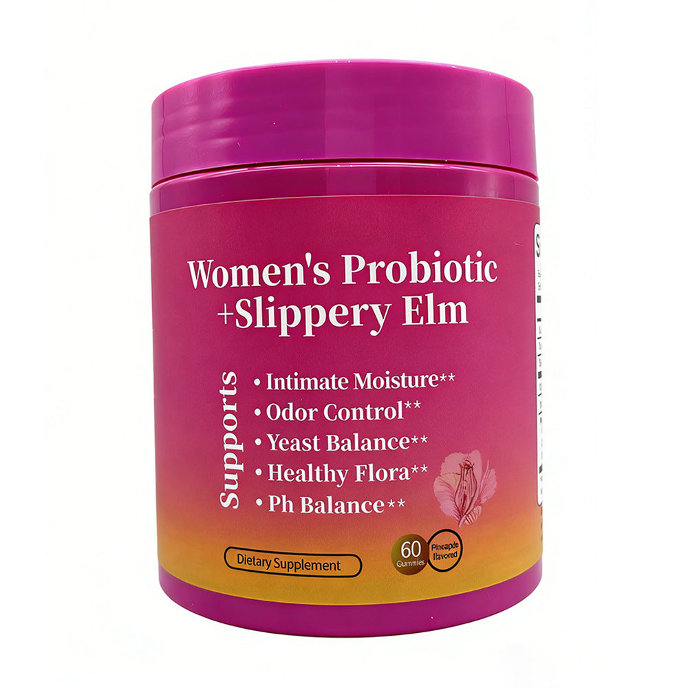 Pineapple Women's Probiotic + Slippery Elm Gummies