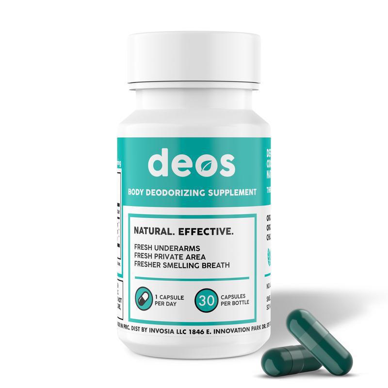 Plant Chlorophyll Body Deodorant Capsules