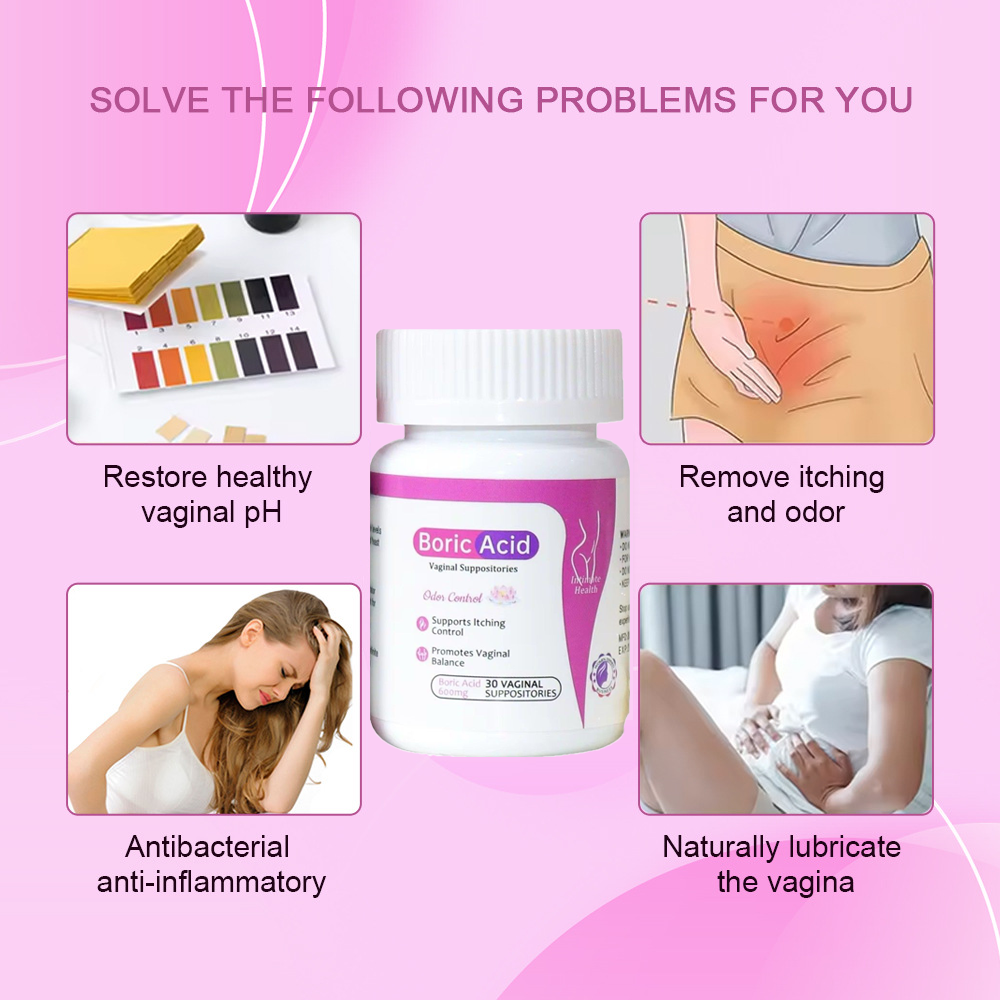 Boric Acid Vaginal Suppositories