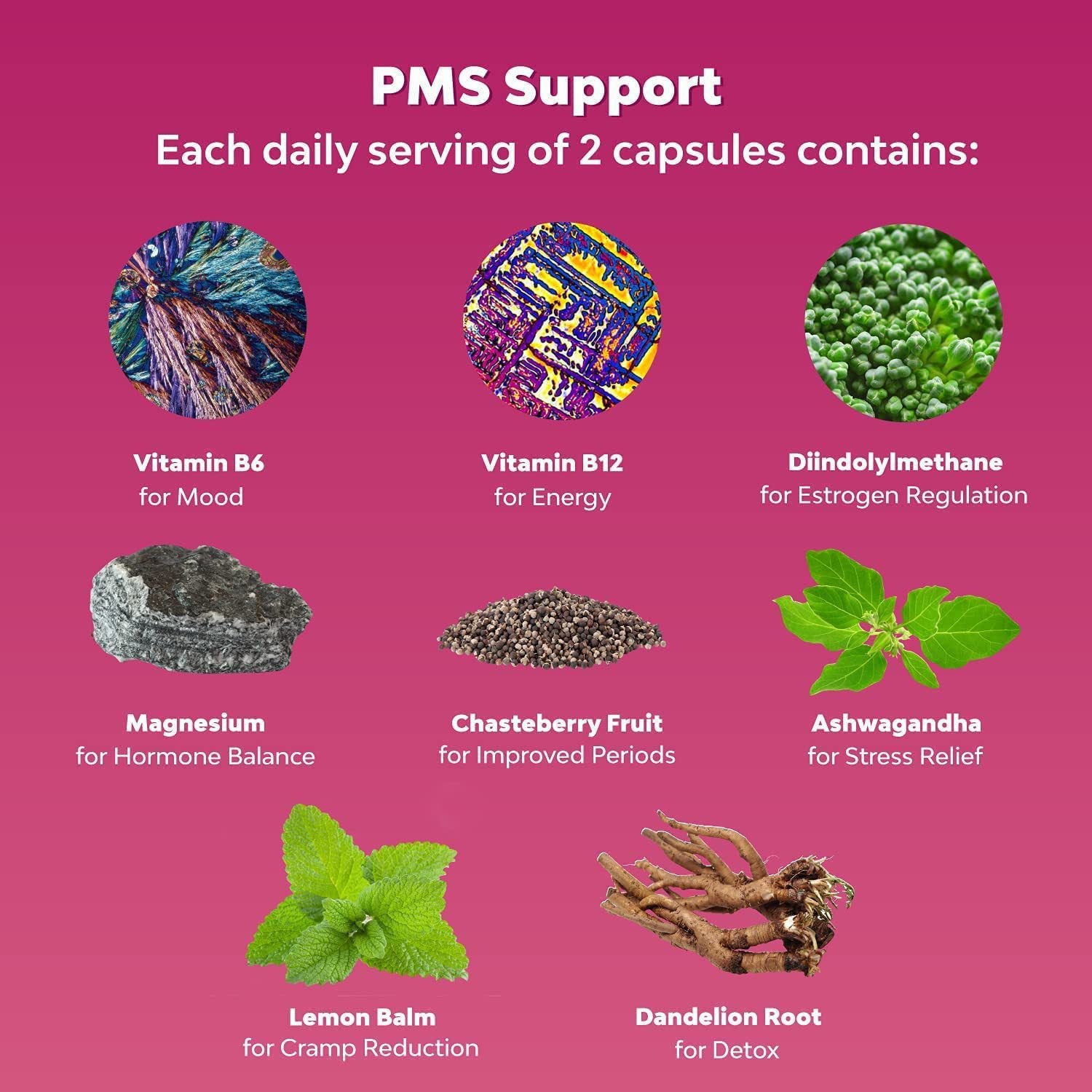 Women's Multivitamin Gummies and PMS Support Combination