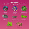 Women's Multivitamin Gummies and PMS Support Combination