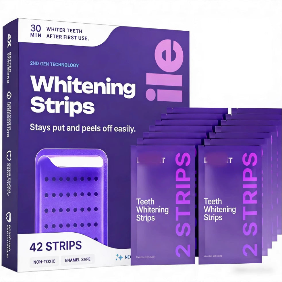 Dental Whitening Strips Enamel Care