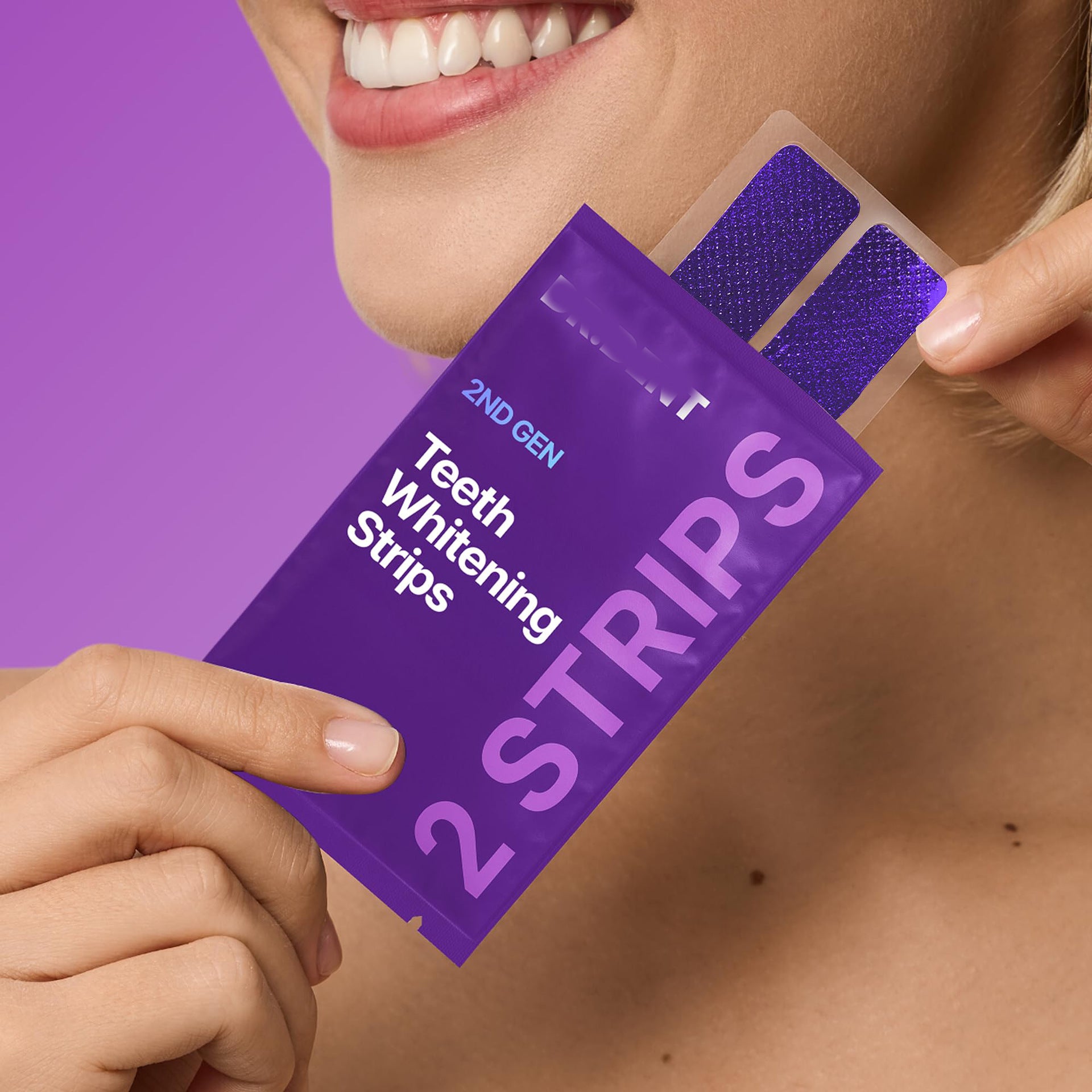 Dental Whitening Strips Enamel Care