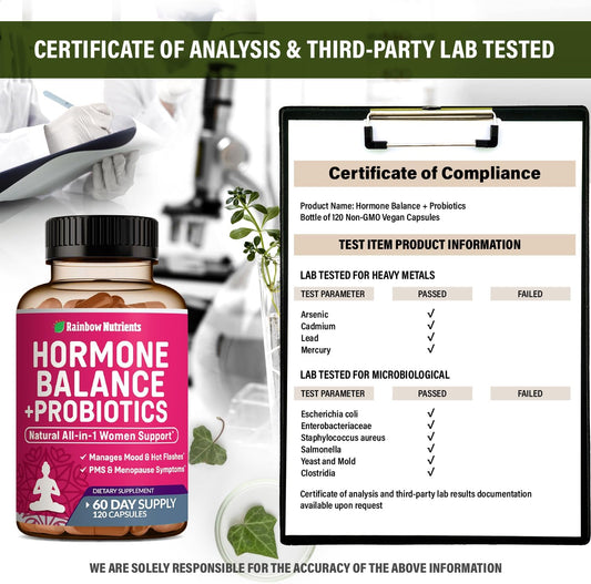 Female Hormone Balance Probiotic Capsules