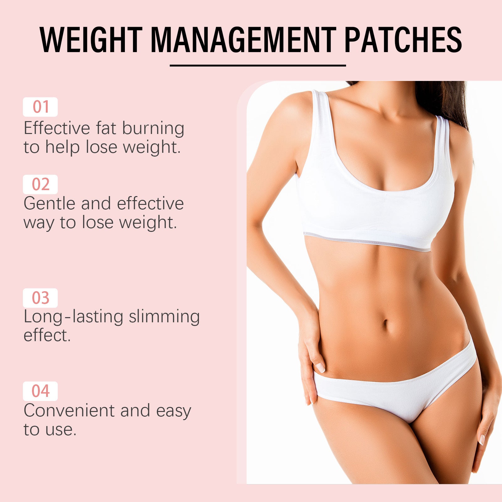Body Care Patches for Gentle Skin Firming and Management