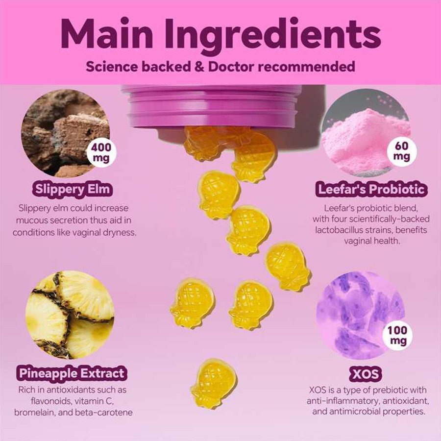 Feminine Probiotic Gummies 60 Capsules