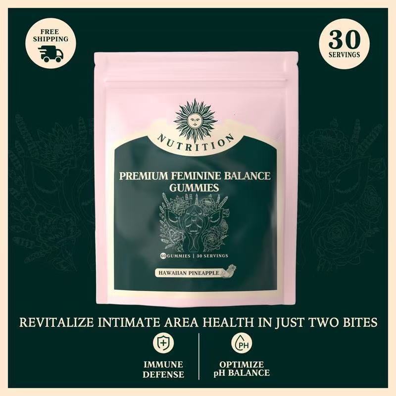 Premium Feminine Balance Gummies - Hawaiian Pineapple