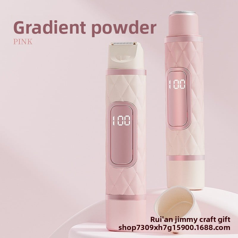 Portable Electric Double-Head Hair Shaver for Women