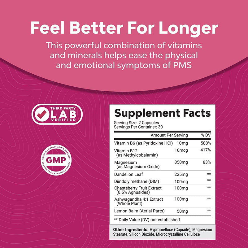 Women's Multivitamin Gummies and PMS Support Combination