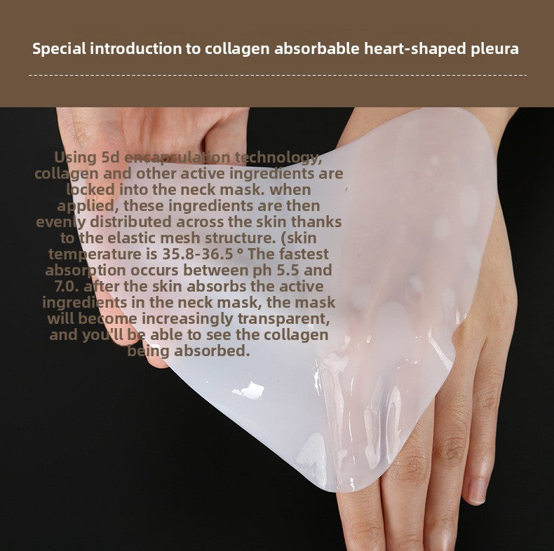 Collagen Breast Mask Hydrating Heart-Shaped Patch