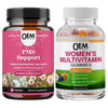 Women's Multivitamin Gummies and PMS Support Combination