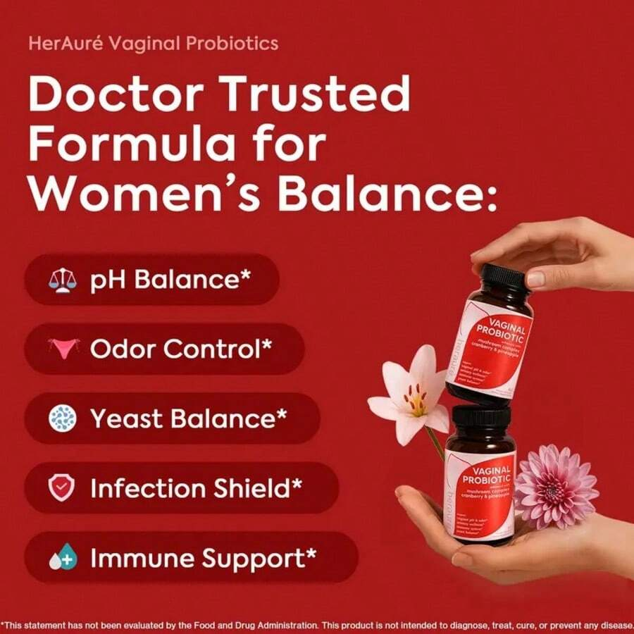 Doctor Trusted Formula for Women's Balance - pH Balance, Odor Control, Yeast Balance